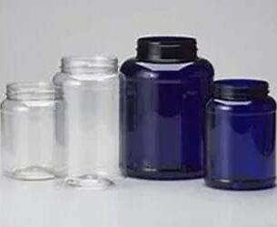 PET Wide Mouth Round Jars